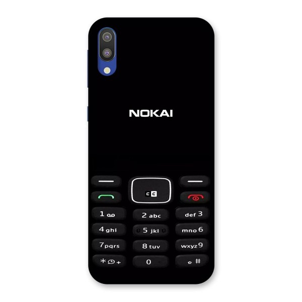 Nokia Bar Print Back Case for Galaxy M10