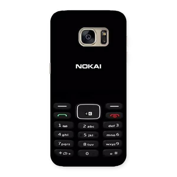 Nokia Bar Print Back Case for Galaxy S7