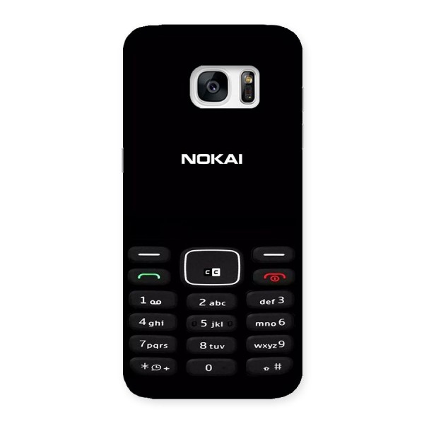 Nokia Bar Print Back Case for Galaxy S7 Edge