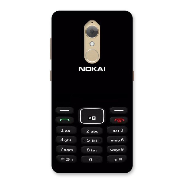 Nokia Bar Print Back Case for Lenovo K8