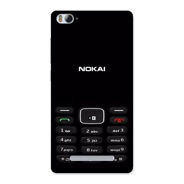 Nokia Bar Print Back Case for Mi4i