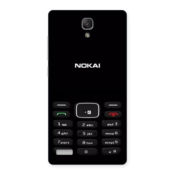 Nokia Bar Print Back Case for Redmi Note