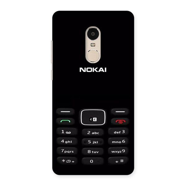 Nokia Bar Print Back Case for Redmi Note 4