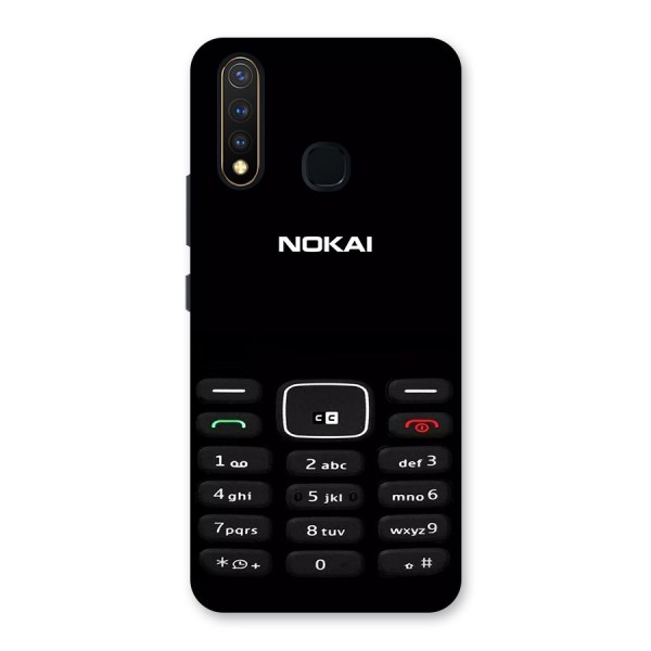 Nokia Bar Print Back Case for Vivo U20