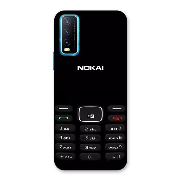 Nokia Bar Print Back Case for Vivo Y12s