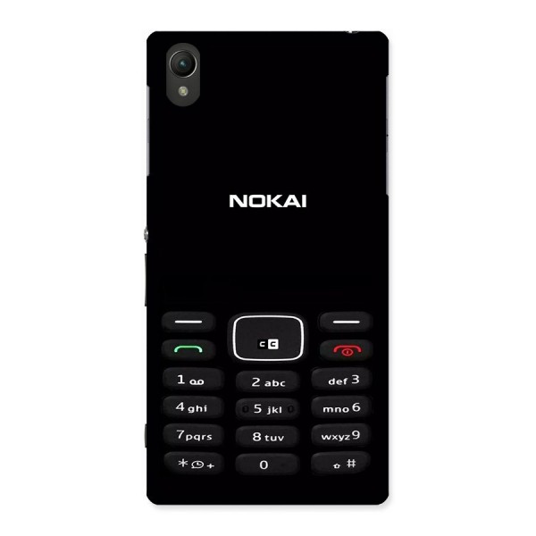 Nokia Bar Print Back Case for Xperia Z1