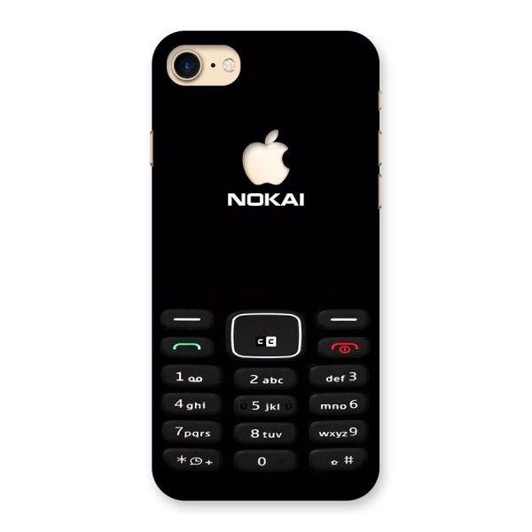 Nokia Bar Print Back Case for iPhone 7 Apple Cut