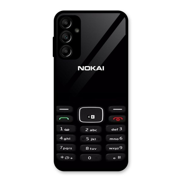 Nokia Bar Print Glass Back Case for Galaxy A14 5G