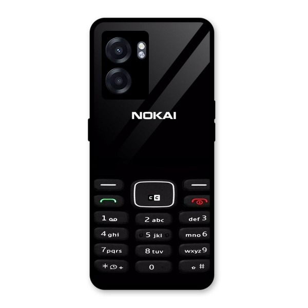 Nokia Bar Print Glass Back Case for Oppo K10 (5G)