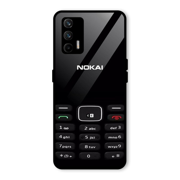 Nokia Bar Print Glass Back Case for Realme GT 5G