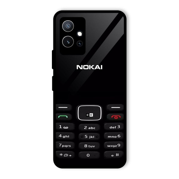 Nokia Bar Print Glass Back Case for Vivo T1 5G