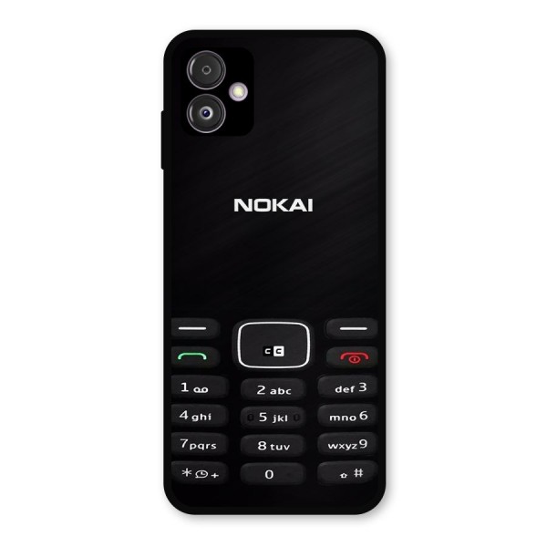 Nokia Bar Print Metal Back Case for Galaxy F14