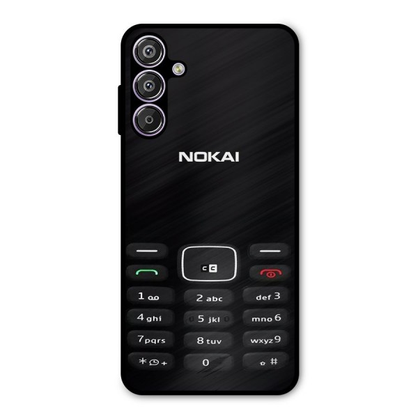 Nokia Bar Print Metal Back Case for Galaxy F15