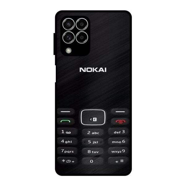 Nokia Bar Print Metal Back Case for Galaxy M33