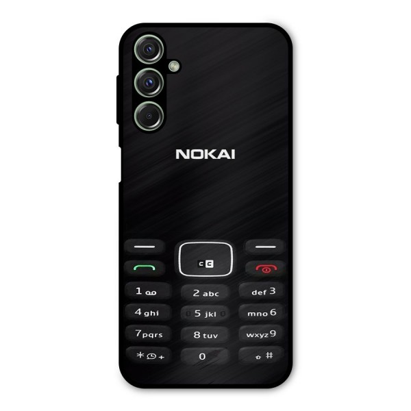 Nokia Bar Print Metal Back Case for Galaxy M34