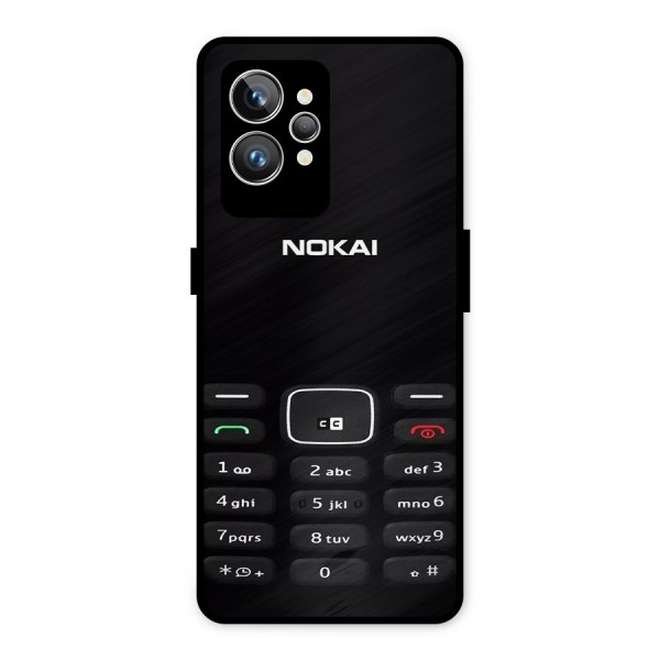 Nokia Bar Print Metal Back Case for Realme GT2 Pro