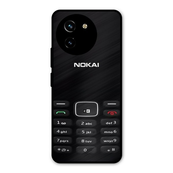 Nokia Bar Print Metal Back Case for Vivo T3x