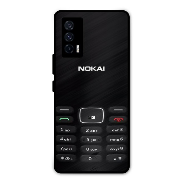 Nokia Bar Print Metal Back Case for iQOO 7 5G