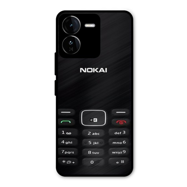 Nokia Bar Print Metal Back Case for iQOO Z9