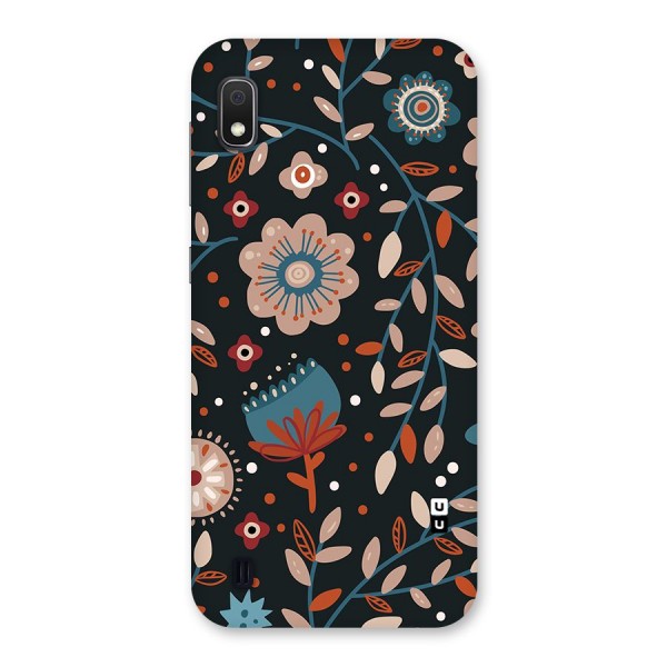 Nordic Arts Flowery Space Back Case for Galaxy A10