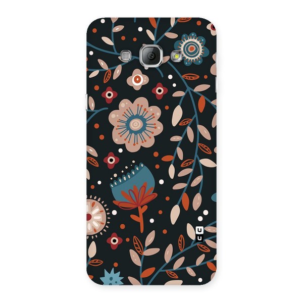 Nordic Arts Flowery Space Back Case for Galaxy A8