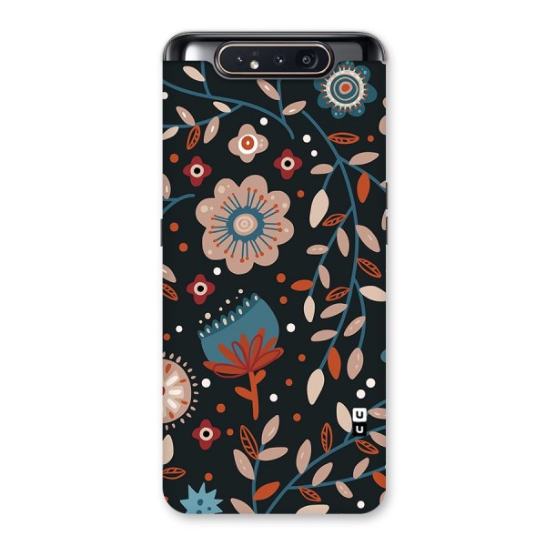 Nordic Arts Flowery Space Back Case for Galaxy A80