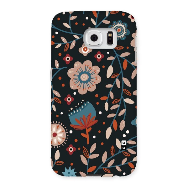 Nordic Arts Flowery Space Back Case for Galaxy S6