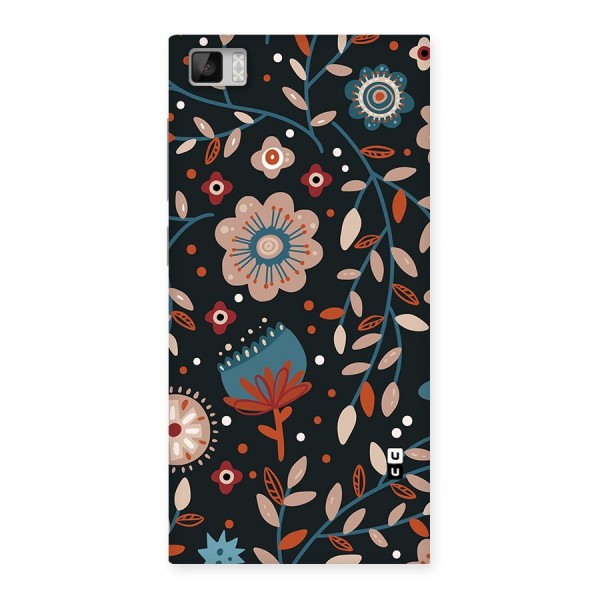 Nordic Arts Flowery Space Back Case for Mi3