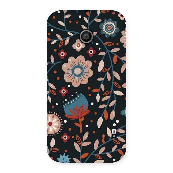 Nordic Arts Flowery Space Back Case for Moto E