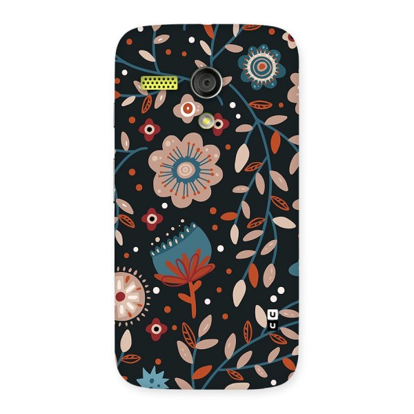 Nordic Arts Flowery Space Back Case for Moto G