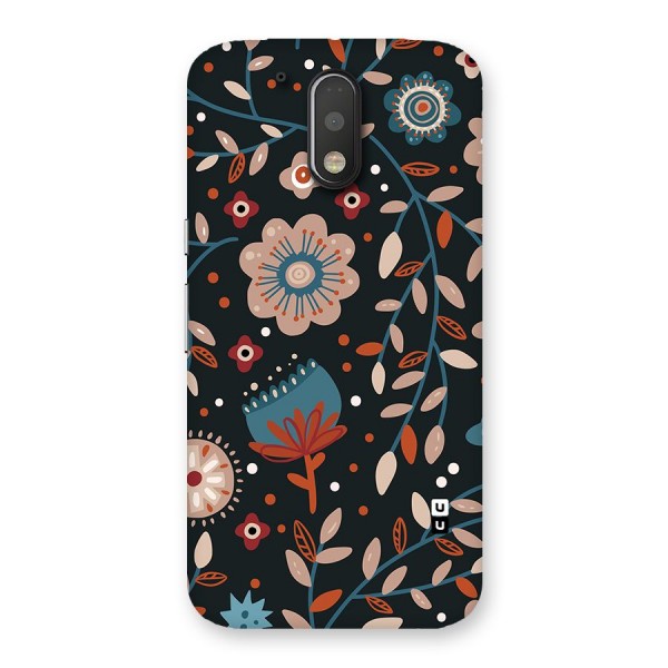 Nordic Arts Flowery Space Back Case for Moto G4