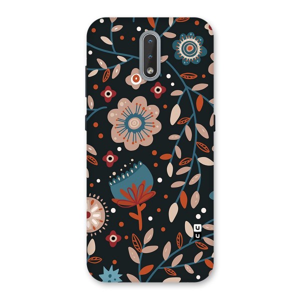 Nordic Arts Flowery Space Back Case for Nokia 2.3