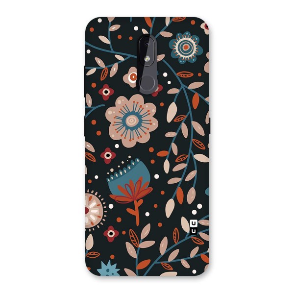 Nordic Arts Flowery Space Back Case for Nokia 3.2