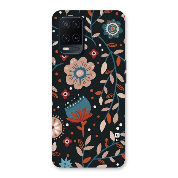 Nordic Arts Flowery Space Back Case for Oppo A54