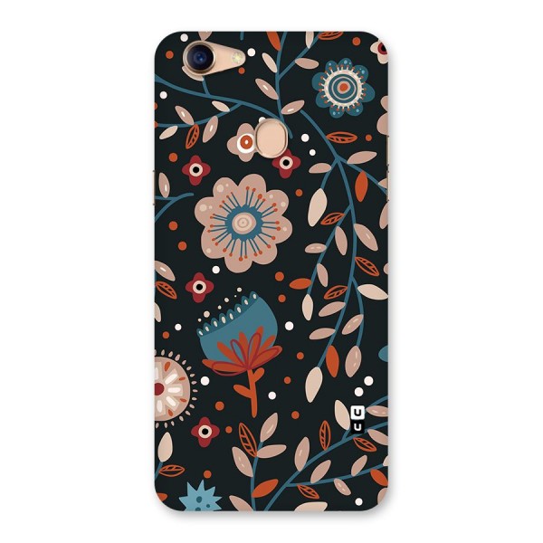 Nordic Arts Flowery Space Back Case for Oppo F5