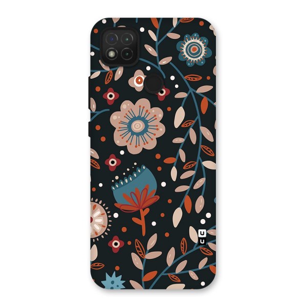 Nordic Arts Flowery Space Back Case for Redmi 9