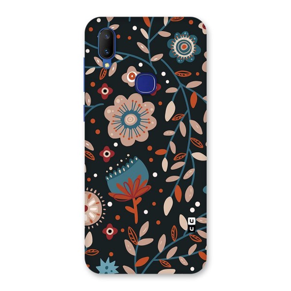 Nordic Arts Flowery Space Back Case for Vivo V11