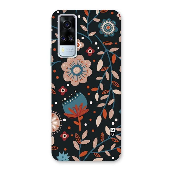 Nordic Arts Flowery Space Back Case for Vivo Y51