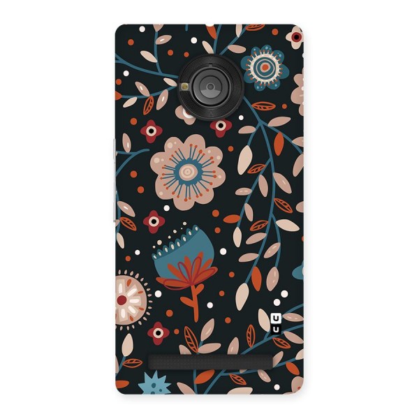 Nordic Arts Flowery Space Back Case for Yuphoria