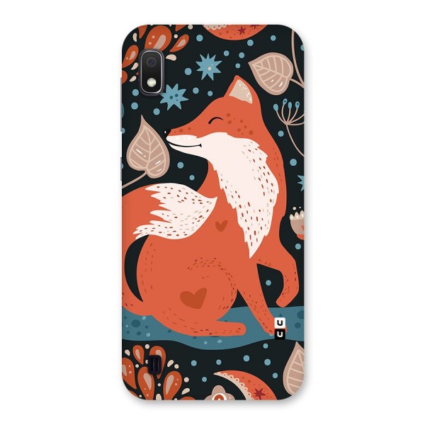 Nordic Arts Fox Back Case for Galaxy A10