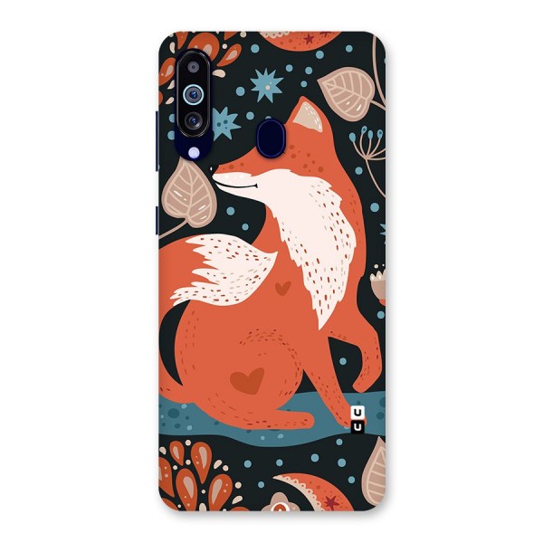 Nordic Arts Fox Back Case for Galaxy A60