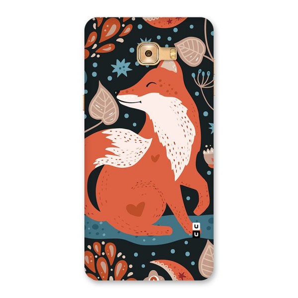 Nordic Arts Fox Back Case for Galaxy C9 Pro