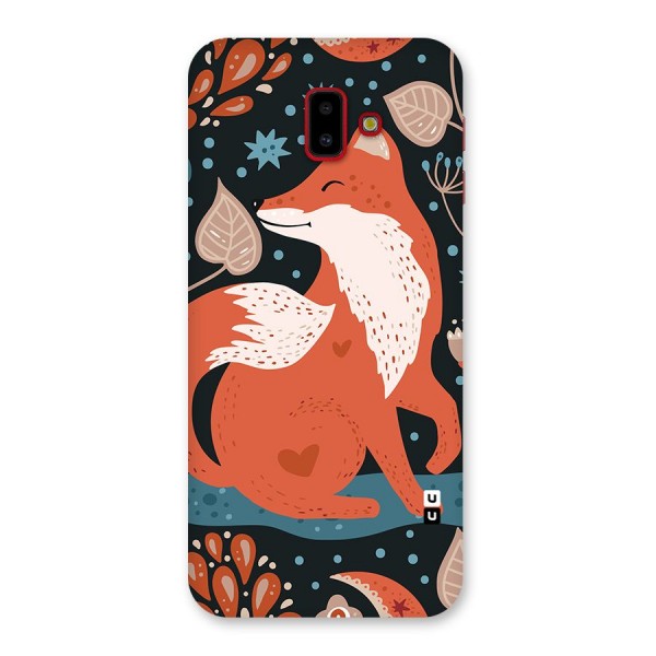 Nordic Arts Fox Back Case for Galaxy J6 Plus