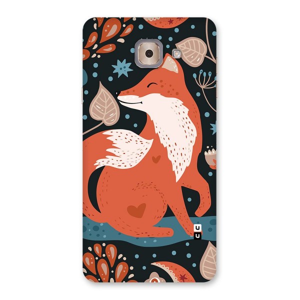 Nordic Arts Fox Back Case for Galaxy J7 Max