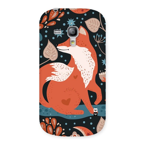 Nordic Arts Fox Back Case for Galaxy S3 Mini