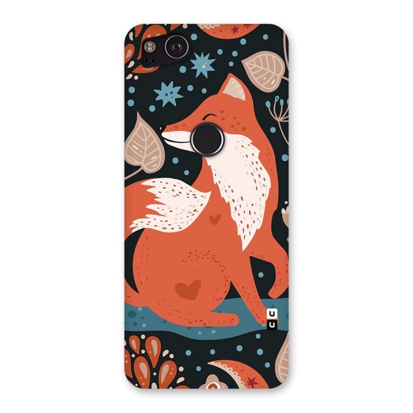 Nordic Arts Fox Back Case for Google Pixel 2