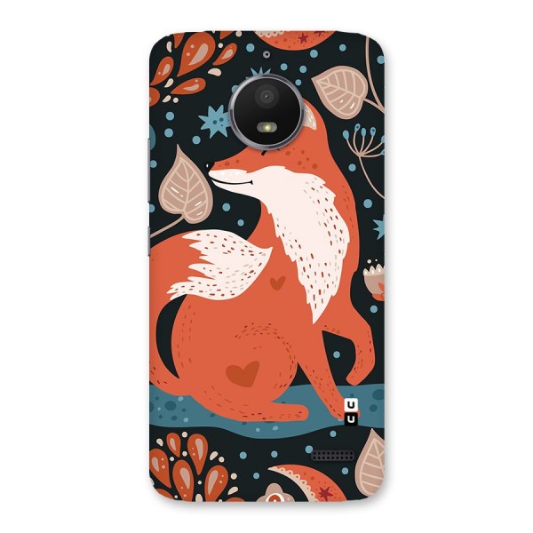 Nordic Arts Fox Back Case for Moto E4