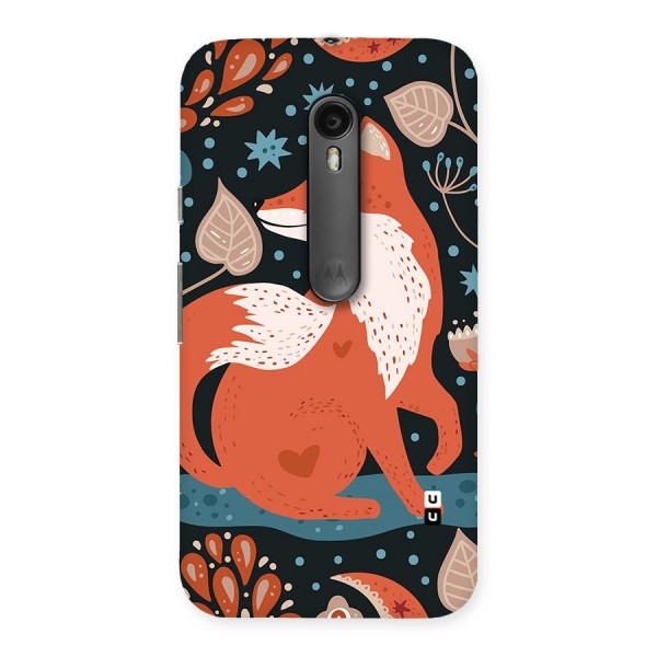 Nordic Arts Fox Back Case for Moto G3