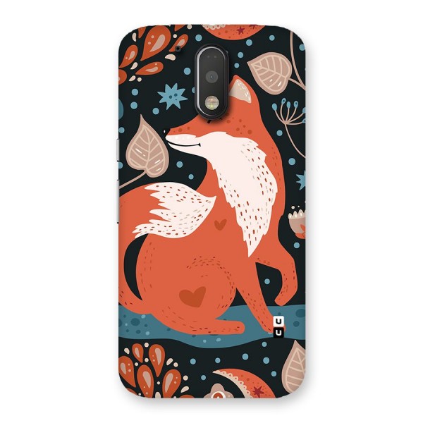 Nordic Arts Fox Back Case for Moto G4