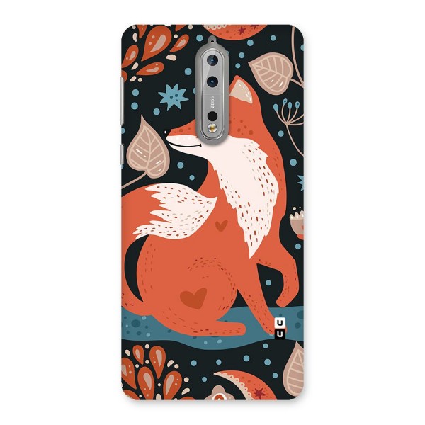 Nordic Arts Fox Back Case for Nokia 8